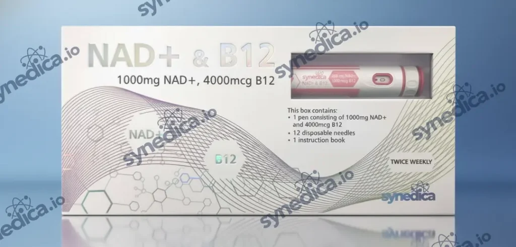 Synedica NAD+ & B12 1008mg Injection Pen Kit