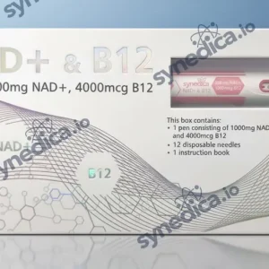Synedica NAD+ & B12 1008mg Injection Pen Kit